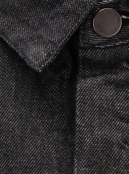 Entire Studios Herculean Black Denim Shirt/Jacket