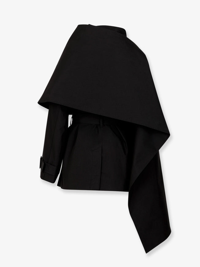 Entire Studios Mini Scarf Cotton Coat