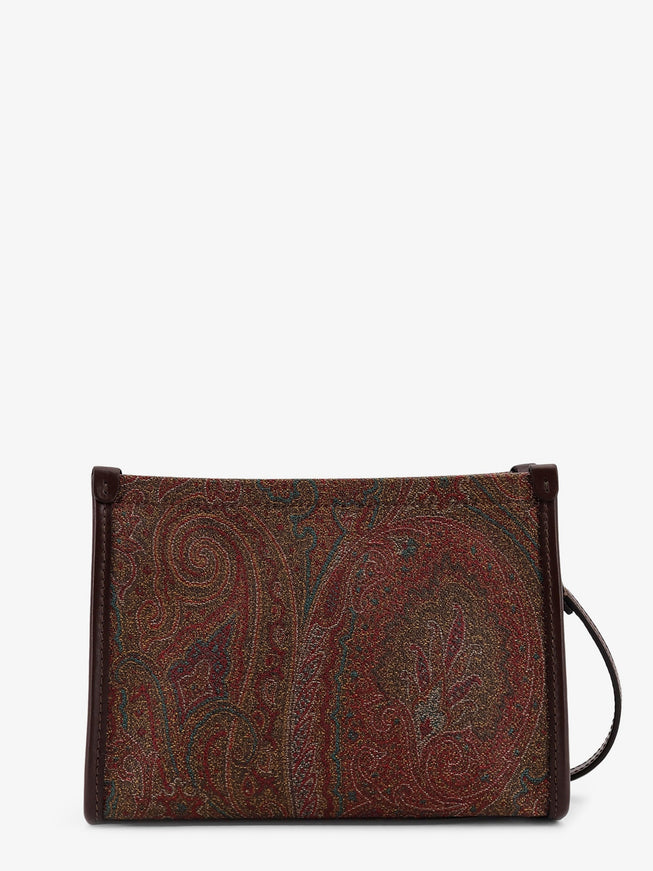 Etro Paisley Jacquard Fabric Clutch Bag