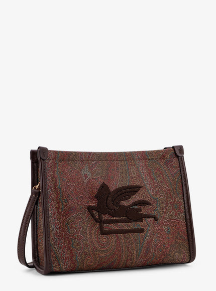 Etro Paisley Jacquard Fabric Clutch Bag