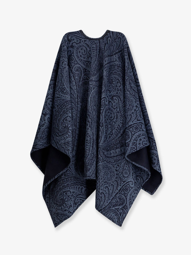 Etro Wool And Cashmere Cape