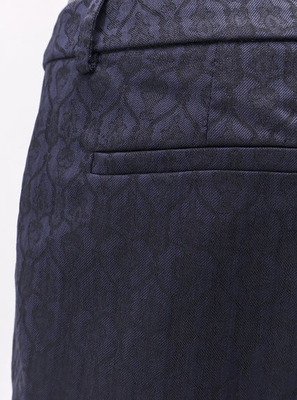 Etro Wool Trousers With Iconic Motif