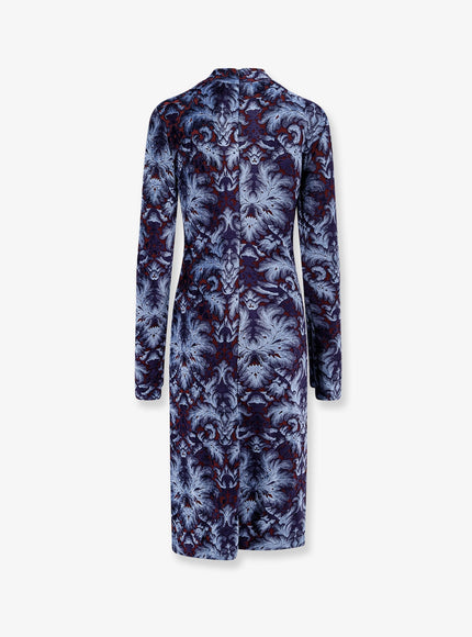 Etro Jacquard Velvet Short Dress