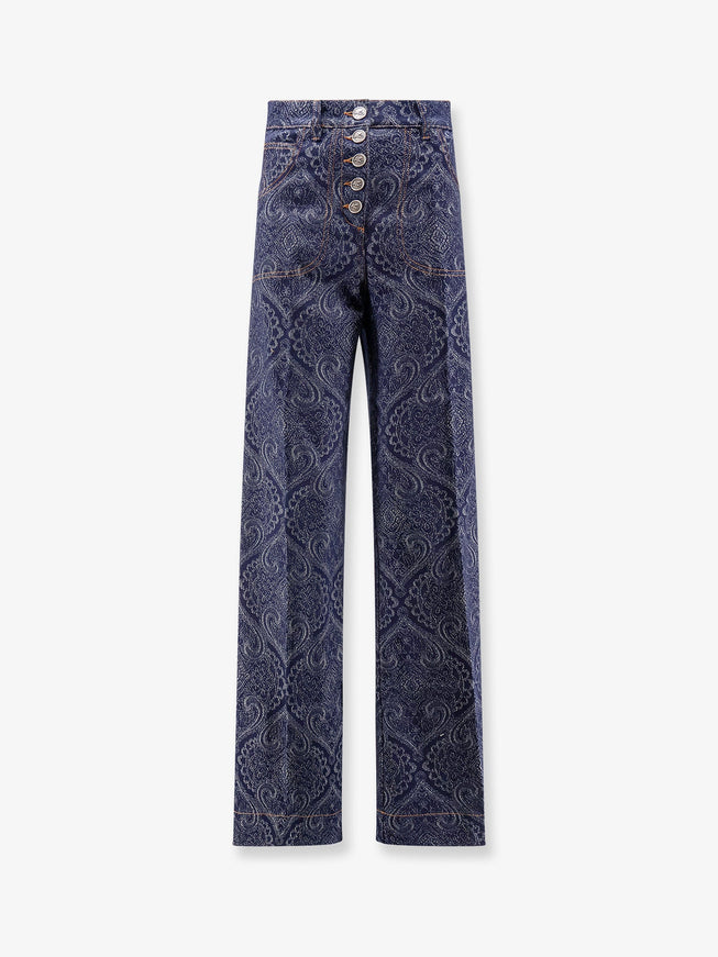 Etro Paisley Motif Jeans Jeans