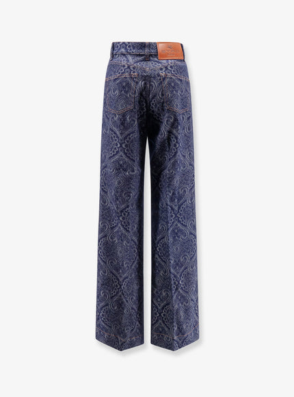 Etro Paisley Motif Jeans