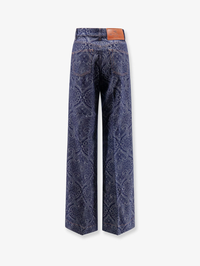 Etro Paisley Motif Jeans
