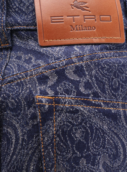 Etro Paisley Motif Jeans