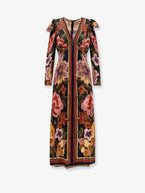 Xxs / Chenille Flowers Black