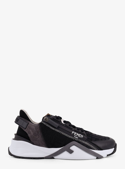 Fendi Fendi Flow Slip-On Sneakers Nero+Nero+Antracite