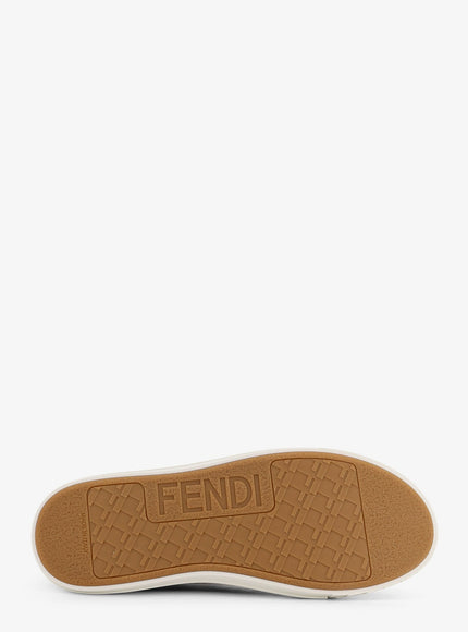 Fendi Fendi Domino Ff Jacquard Fabric Sneakers