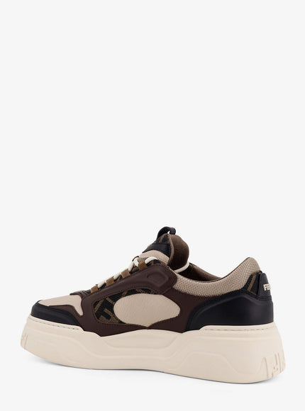 Fendi Fendi Force Low-Top Leather Sneakers