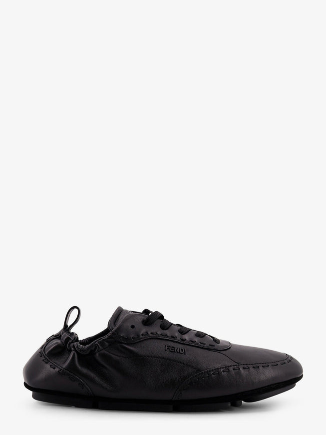 Fendi Fendi Fit Leather Sneakers Neronero