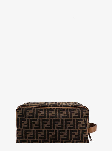 Fendi Ff Jacquard Fabric Medium Beauty Case