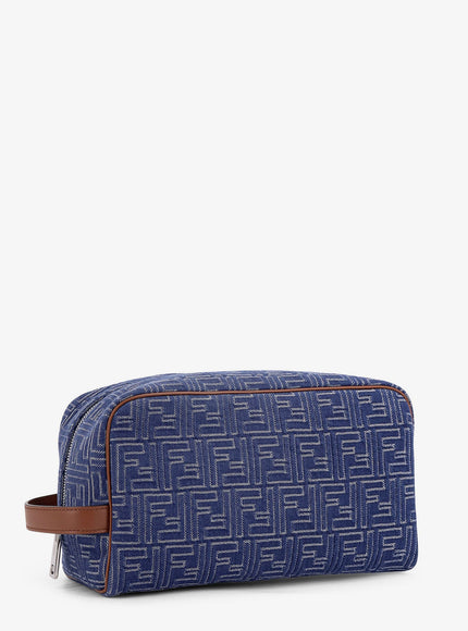 Fendi Ff Jacquard Fabric Medium Beauty Case