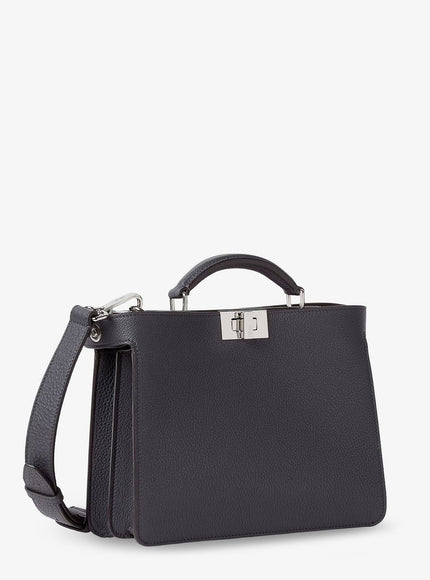 Fendi Peekaboo Iseeu Small Leather Crossbody Bag