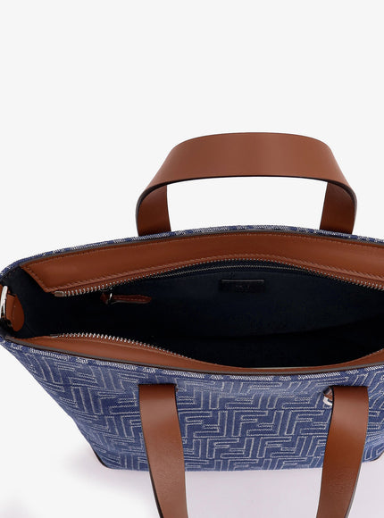 Fendi Leather Small Shopping Bag