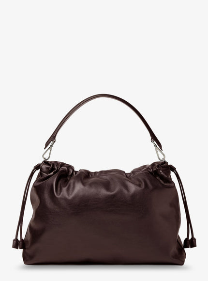 Fendi Fendi Flux Maxi Messenger Leather Crossbody Bag