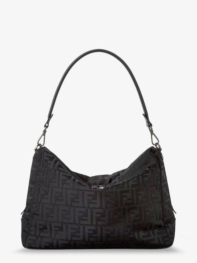 Fendi Fendi Lui Large Leather Shoulder Bag Uni Nero+Rut.ubl.sat