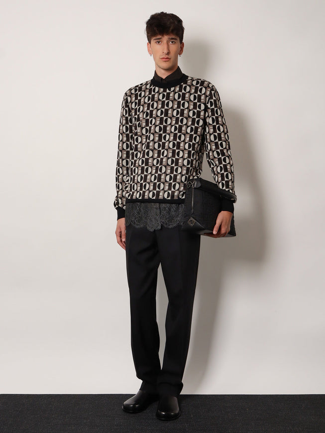 Fendi Fendi Lui Large Leather Shoulder Bag