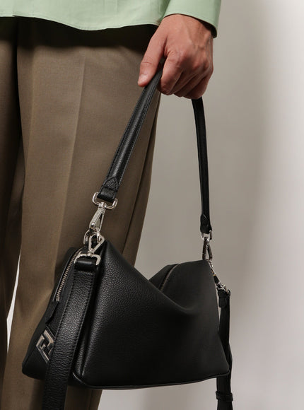 Fendi Fendi Lui Medium Ff Nylon Crossbody Bag