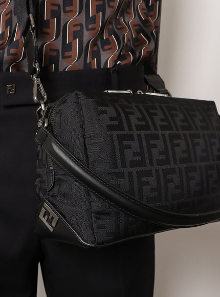 Fendi Fendi Lui Medium Ff Nylon Crossbody Bag