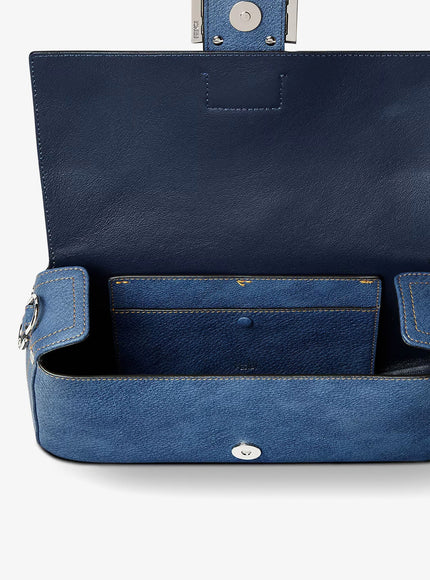 Fendi Mykonos Baguette Leather Shoulder Bag