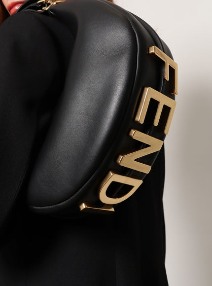 Fendi Fendigraphy Small Ff Jacquard Fabric Handbag
