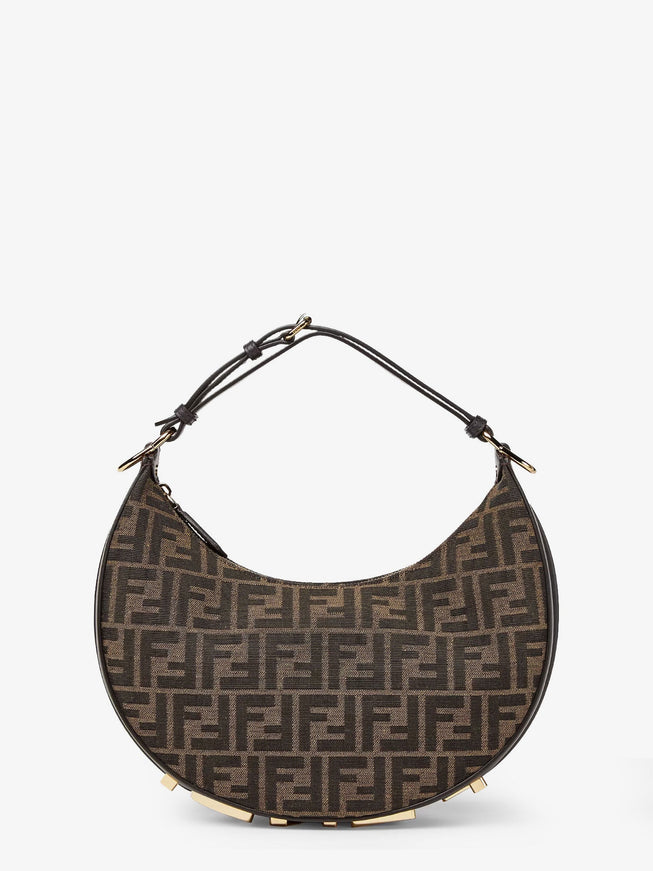 Fendi Fendigraphy Small Ff Jacquard Fabric Handbag Uni Tab.mr+Eb+Ovib+Os