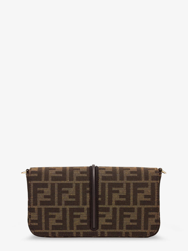 Fendi Wallet On Chain Ff Jacquard Fabric Wallet/Bag