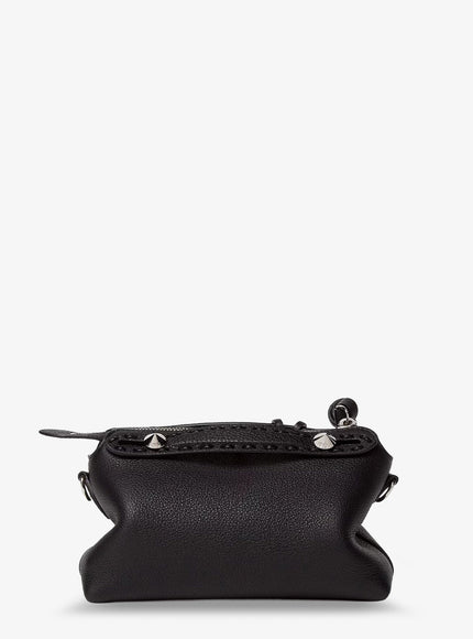 Fendi By The Way Soft Mini Ff Denim Handbag