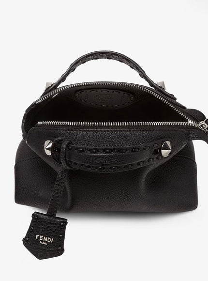 Fendi By The Way Soft Mini Ff Denim Handbag