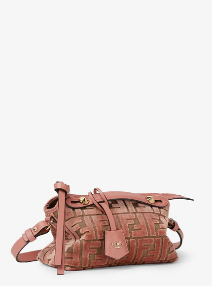 Fendi By The Way Soft Mini Ff Denim Handbag