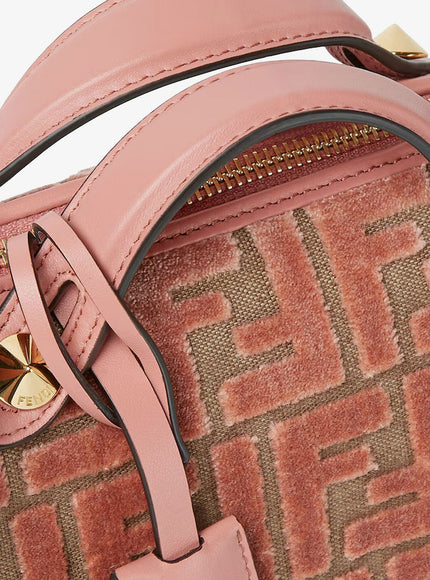 Fendi By The Way Soft Mini Ff Denim Handbag