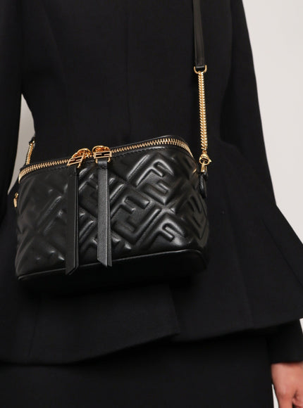 Fendi Fendi Vanity Leather Shoulder Bag