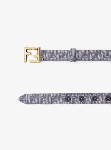 Fendi Jacquard FF Fabric Belt