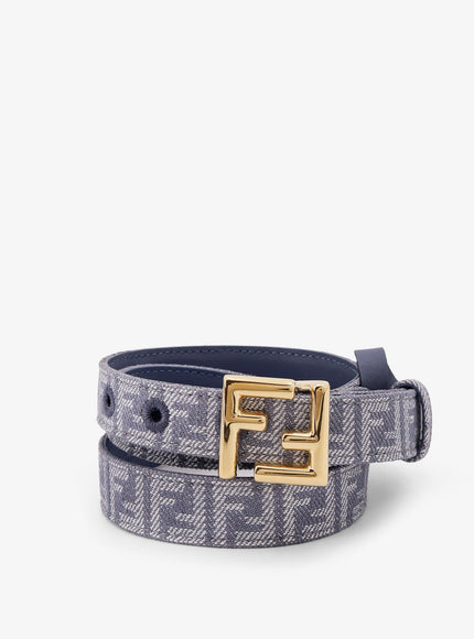 Fendi Jacquard FF Fabric Belt