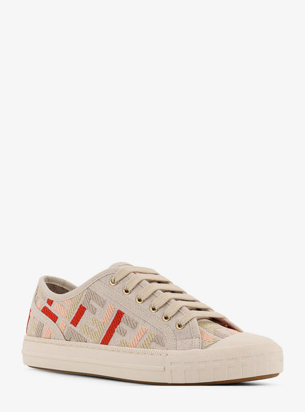 Fendi Domino Canvas Sneakers