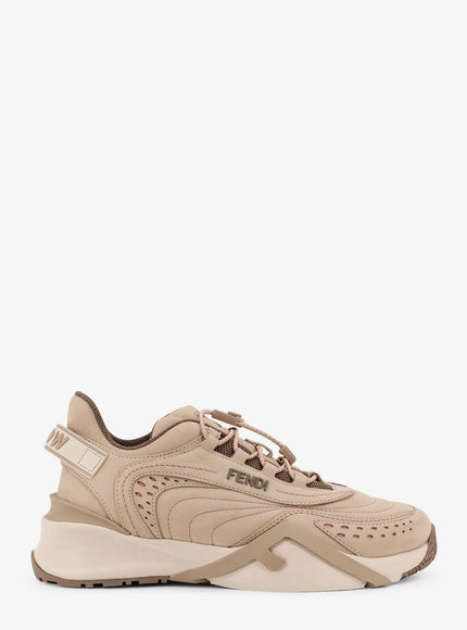 Fendi Flow Sneakers With Embossed Logo On The Side Connecticut+Tartufo