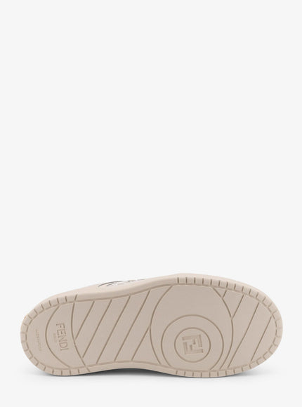 Fendi Match Leather Platform Sneakers With Charms