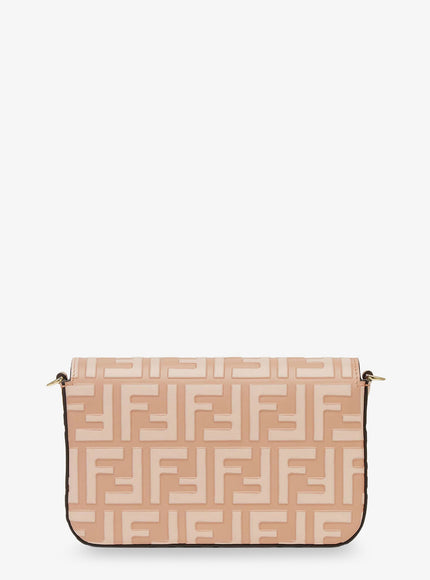 Fendi Wallet On Chain Ff Diamonds Leather Shoulder Bag