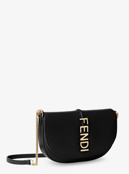 Fendi Wallet On Chain Fendigraphy Leather Shoulder Bag