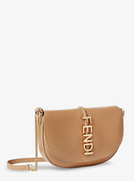 Fendi Wallet On Chain Fendigraphy Leather Shoulder Bag