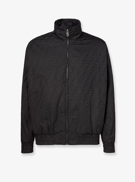 Fendi Ff Nylon Bomber Black
