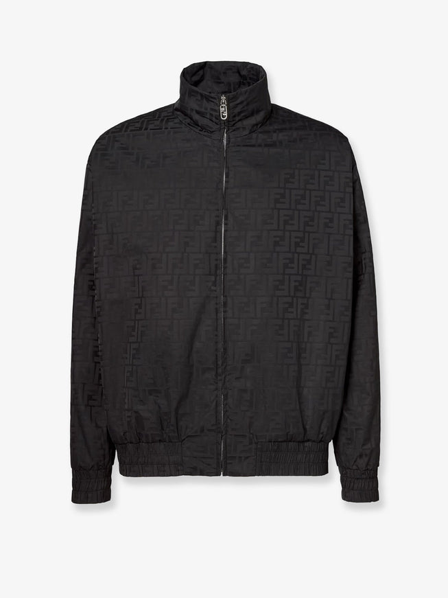 Fendi Ff Nylon Bomber Black