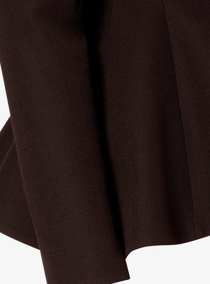 Fendi Grain De Poudre Wool Blazer