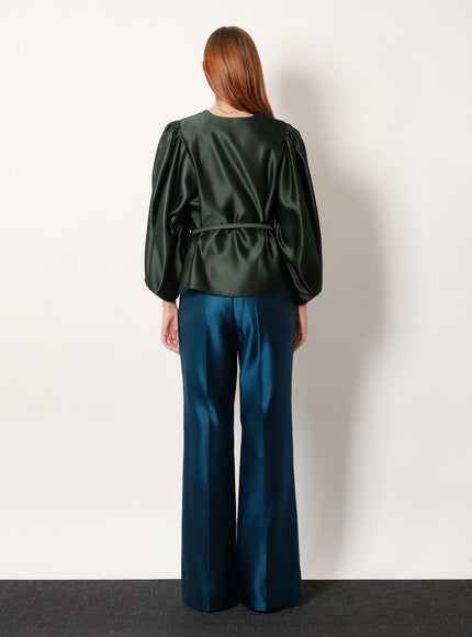 Fendi Silk Duchesse Blazer