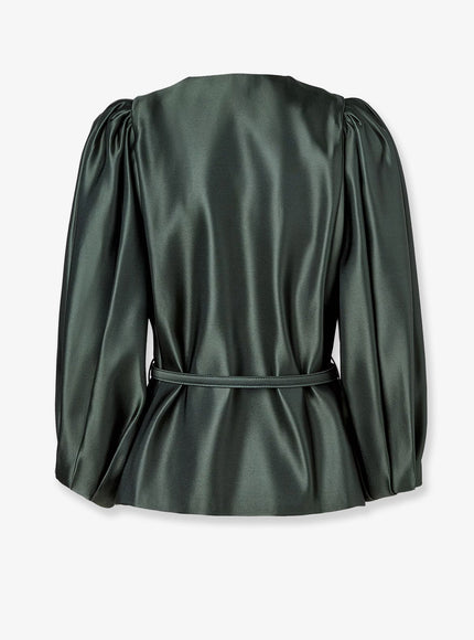 Fendi Silk Duchesse Blazer