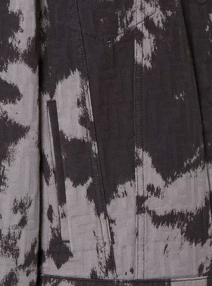 Fendi Ff Animalier Denim Jacket