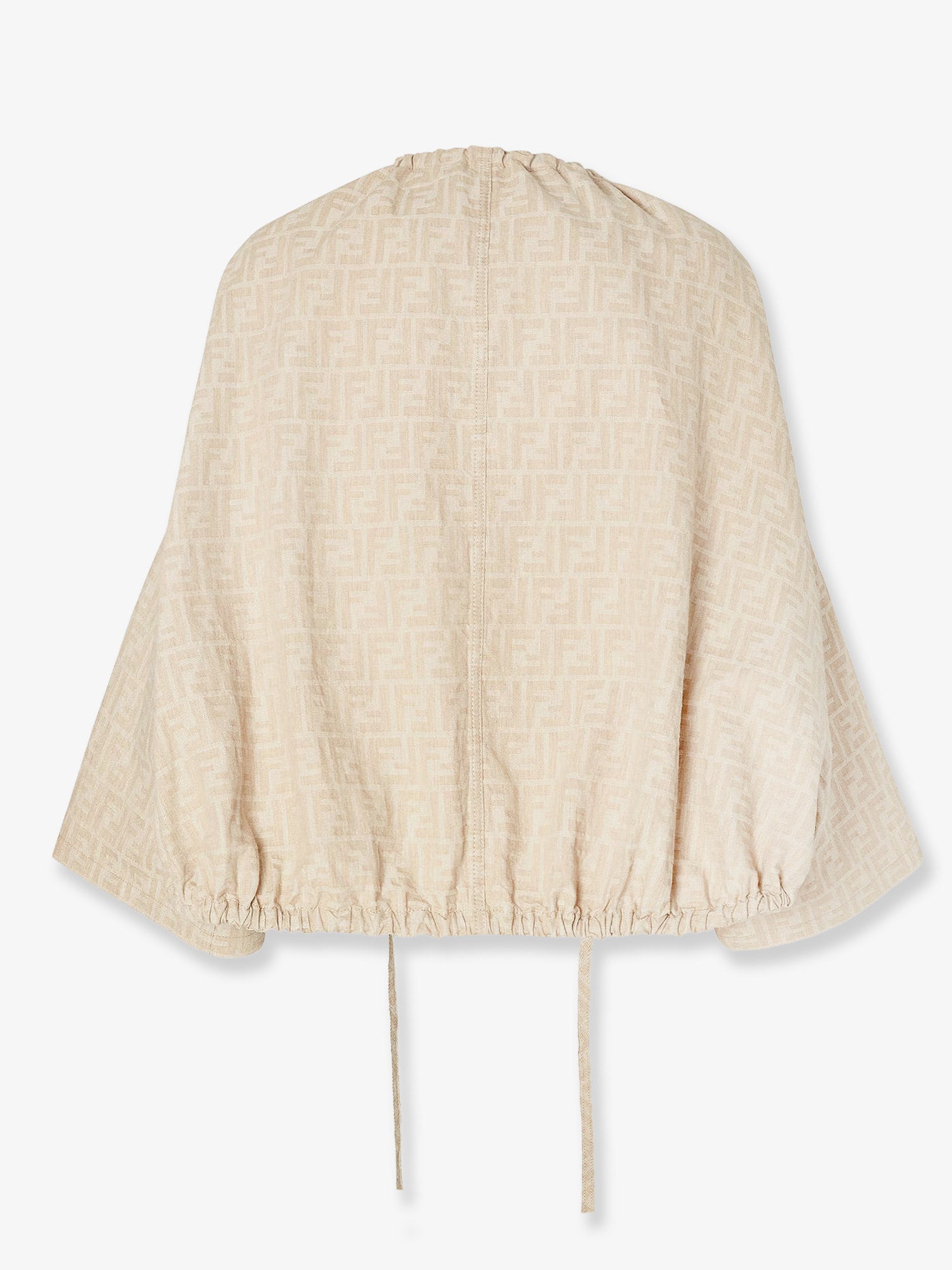Fendi Ff Cotton And Linen Jacket – Ellie Belle