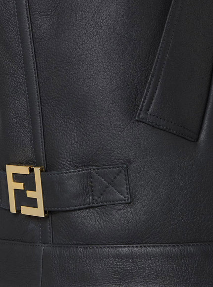 Fendi Sleeveless Sheepskin Jacket